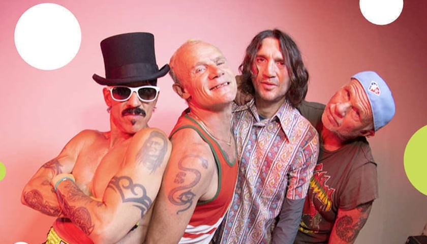 Powiększ obraz: Zespół Red Hot Cili Peppers