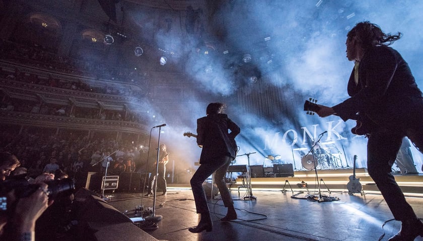 Na zdjęciu koncert zespołu Arctic Monkeys
