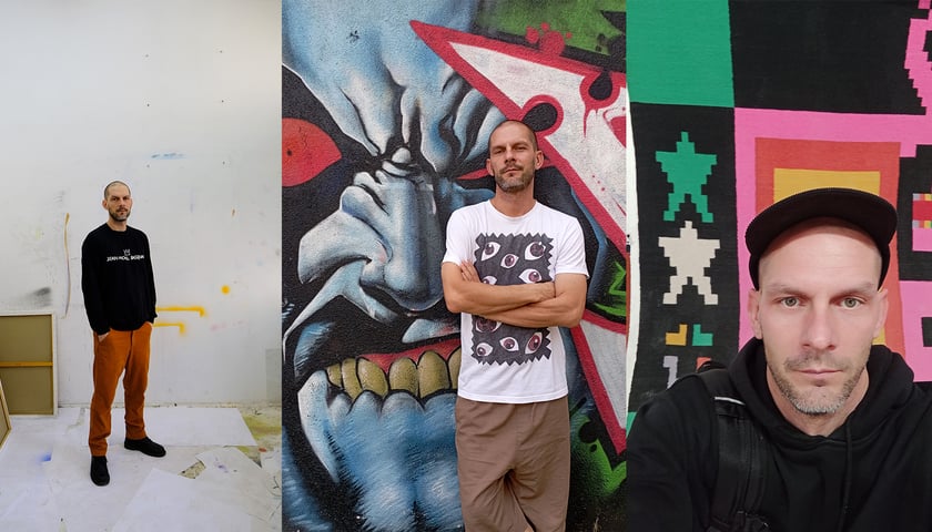Michał Matoszko, grafik, autor projektów plakatów filmowych i portretów aktorów