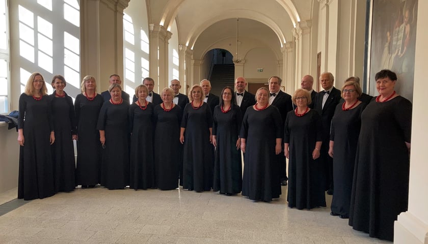 Na zdjęciu zespół Chóru Basilica Cantans Katedry Wrocławskiej