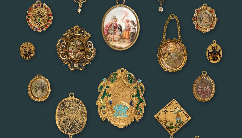 <p>Kolekcja zawieszek strzeleckich ze zbior&oacute;w Muzeum Narodowego we Wrocławiu</p>