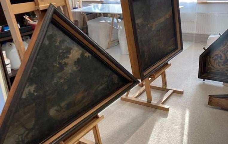 <p>Dzieła Michaela Willmanna poddane konserwacji i przywiezione teraz do Muzeum Narodowego</p>