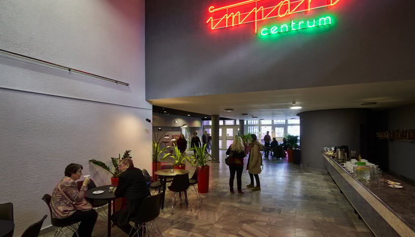 <p>Wnętrze nowego Impart Centrum w dawnym budynku Filharmonii Wrocławskiej</p>
