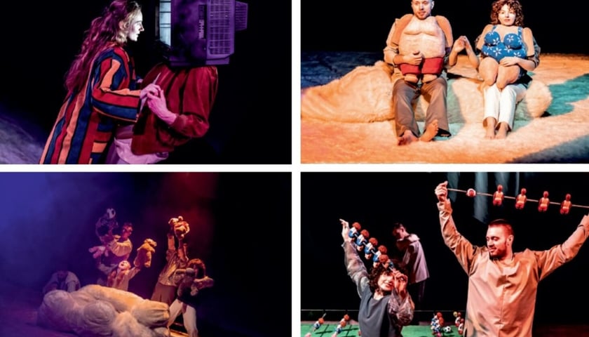 <p>Na zdjęciu wystawa w Muzeum Teatru - nagrodzone prace w II Konkursie Dyplom&oacute;w Scenografii Uczelni Artystycznych - tu nagrodzona stypendium praca Karoliny Kempińskiej</p>