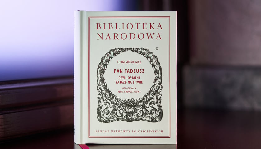 Okładka „Pana Tadeusza”. 