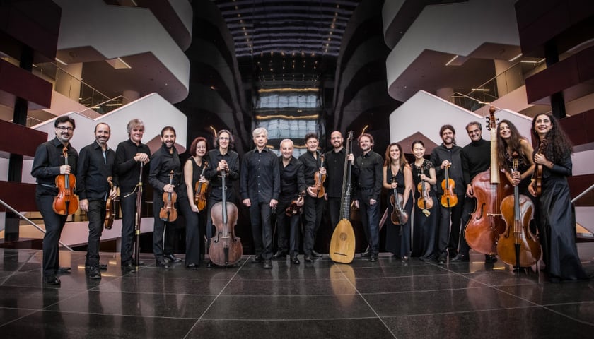 <p>Na zdjęciu orkiestra Il Giardino Armonico</p>