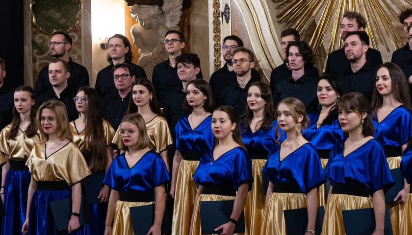 <p>Na zdjęciu Ch&oacute;r Gaudium Uniwersytetu Wrocławskiego</p>