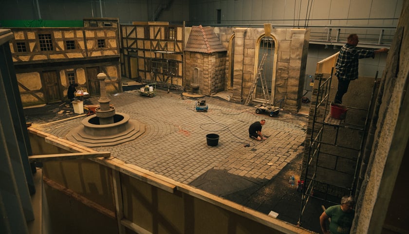 <p>Plan zdjęciowy w CeTA. Film Winterreise</p>