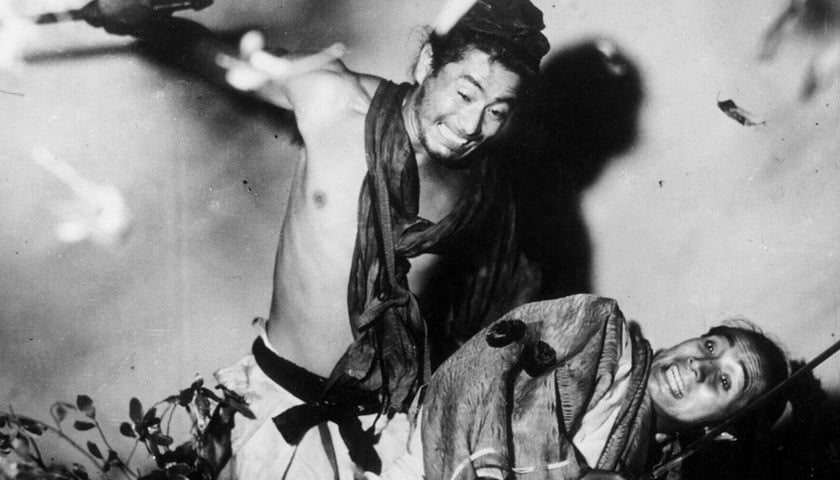Scena z filmu „Rashomon” Akiry Kurosawy