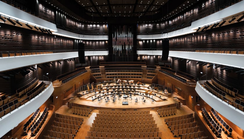 Sala główna Narodowego Forum Muzyki