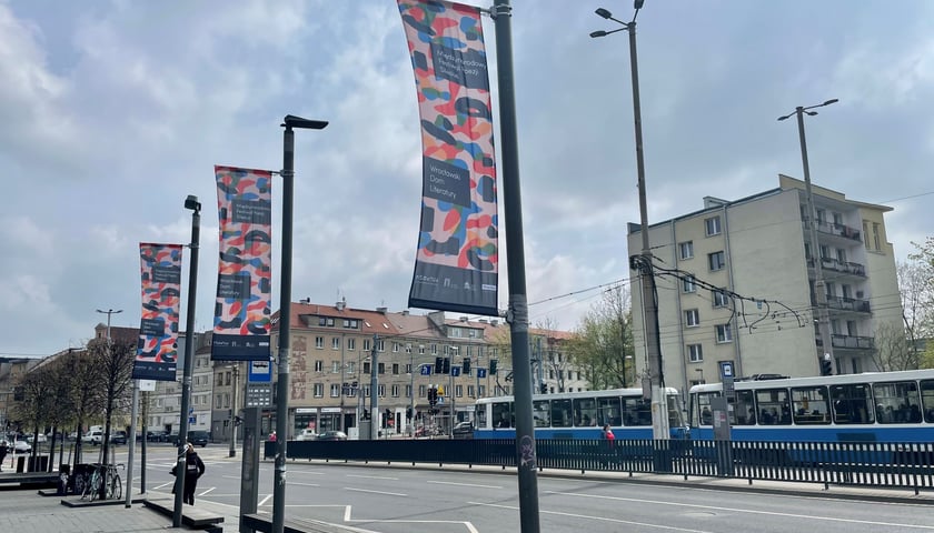 Flagi tegorocznej edycji Festiwalu Silesius