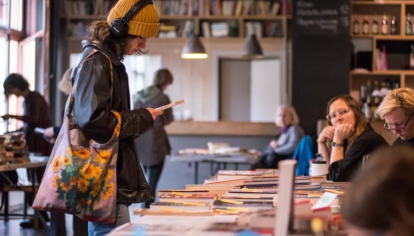 Klub Proza we Wrocławskim Domu Literatury. Zdjęcie ilustracyjne