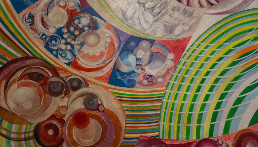 <p>Prace na wystawie &bdquo;Widzenie ciałem&rdquo; w OP ENHEIM &ndash; obraz Moniki Szwai</p>