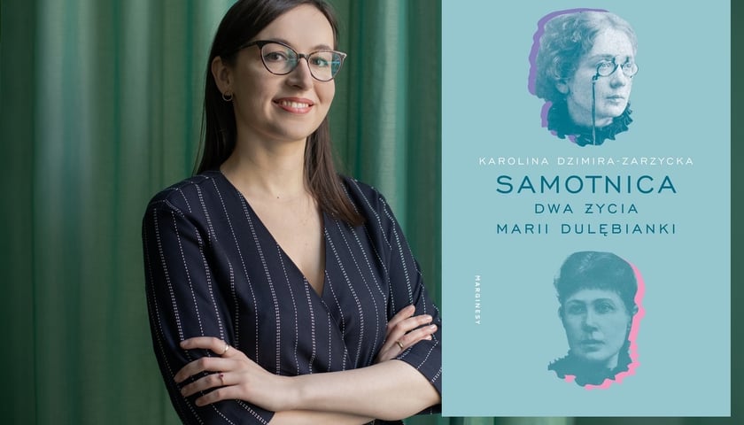 <p>Karolina Dzimira-Zarzycka, autorka biografii Marii Dulębianki, jaka ukazała się w ub. roku nakładem warszawskich Margines&oacute;w</p>