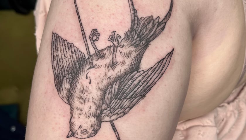 <p>Tatuaże wykonane przez Malwę Domaradzką</p>