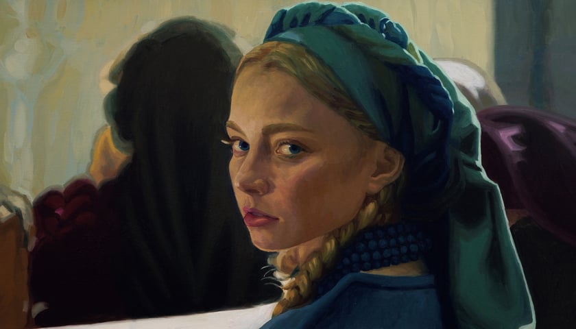 <p>Kadr z filmu &bdquo;Chłopi&rdquo;</p>