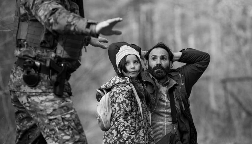 Kadr z filmu "Zielona granica"