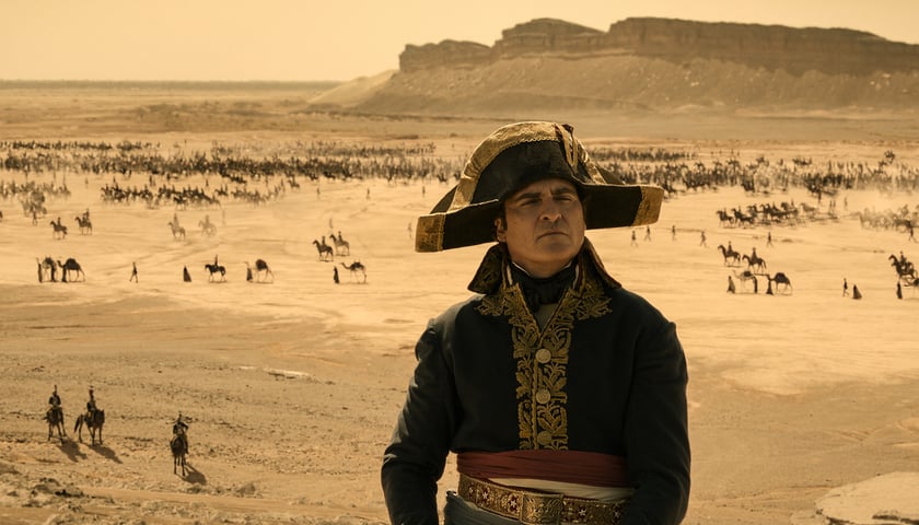 Powiększ obraz: <p>Joaquin Phoenix jako Napoleon w filmie Ridley'a Scotta</p>