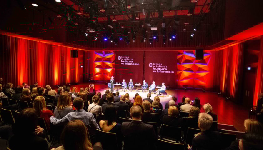 Zorganizowana w Narodowym Forum Muzyki debata pt. Biznes w kulturze - kultura w biznesie