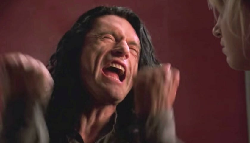 <p>Kadr z filmu "The Room"</p>