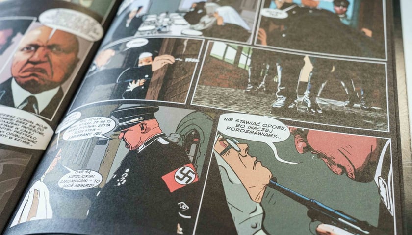 <p>Komiks &bdquo;Edyta Stein. W poszukiwaniu prawdy&rdquo;</p>