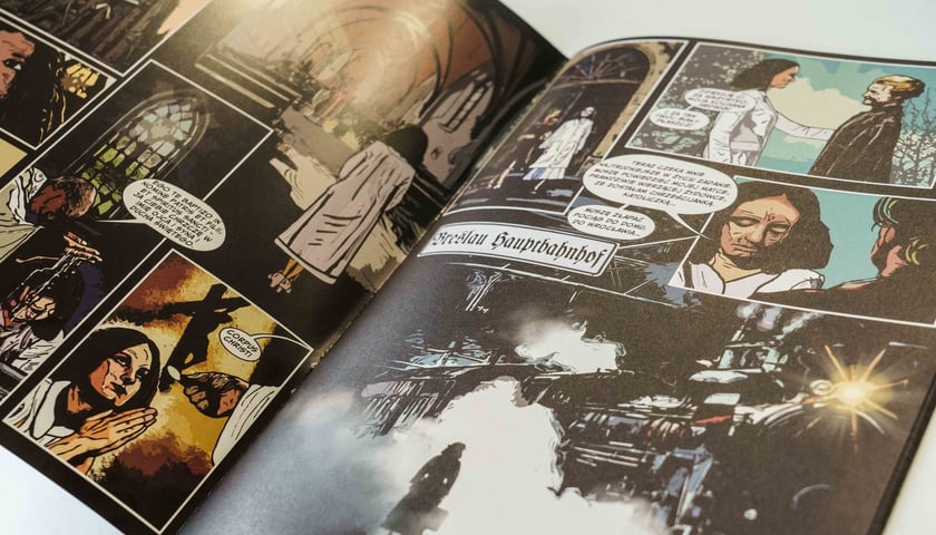 <p>Komiks &bdquo;Edyta Stein. W poszukiwaniu prawdy&rdquo;</p>