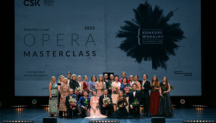 Powiększ obraz: Po koncercie finałowym Antonina Campi Opera Masterclass 2023