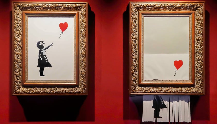 Z wystawy The Mystery of Banksy