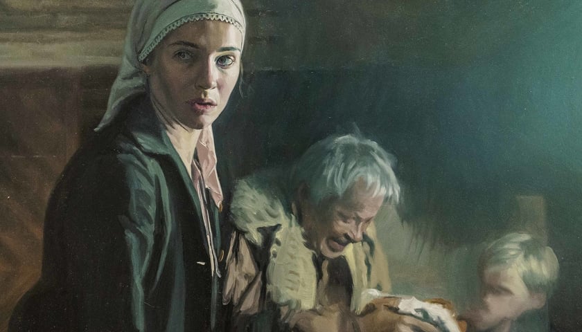 <p>Wystawa obraz&oacute;w-klatek filmowych z &bdquo;Chłop&oacute;w&rdquo; Doroty Kobieli-Welchman i Hugh Welchmana w Pałacu Kr&oacute;lewskim</p>