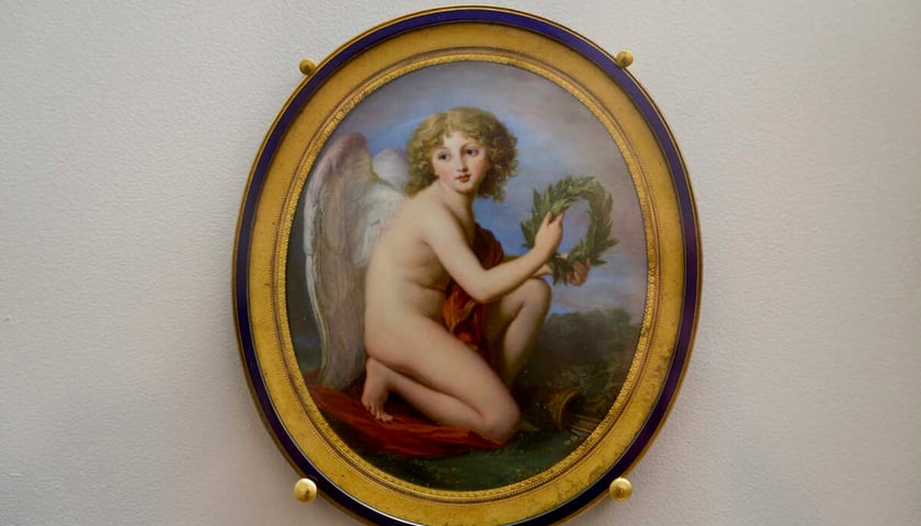 <p>Wystawa &bdquo;Historia nie/oczywista. 200 lat Muzeum Książąt Lubomirskich&rdquo; w Ossolineum &ndash; miniatura z młodym Henrykiem Lubomirskim</p>