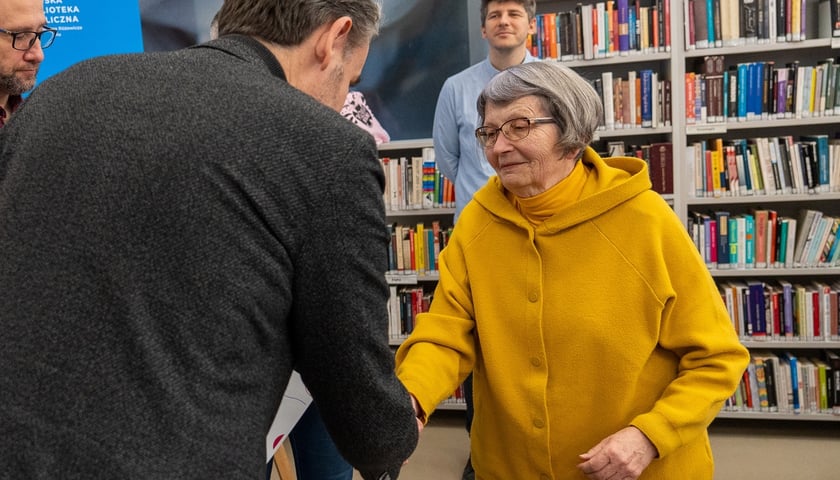 <p>Radość Gansiniec, jedna z najbardziej aktywnych czytelniczek</p>