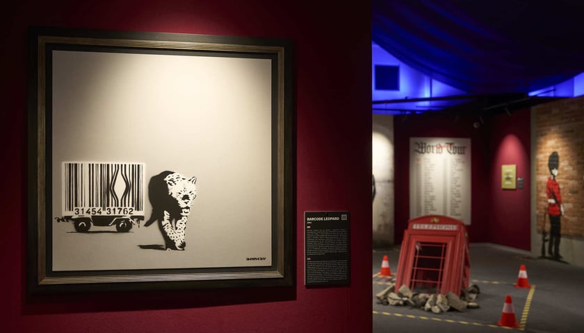 Wystawa The Mystery of Banksy – A Genius Mind, hala IASE, Wrocław