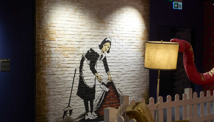 Wystawa The Mystery of Banksy – A Genius Mind, hala IASE, Wrocław