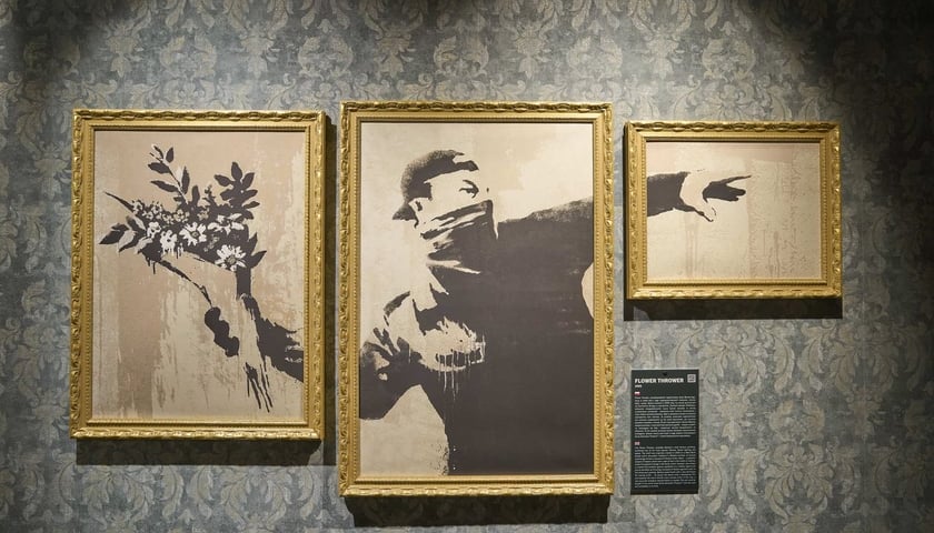 Wystawa The Mystery of Banksy – A Genius Mind, hala IASE, Wrocław


