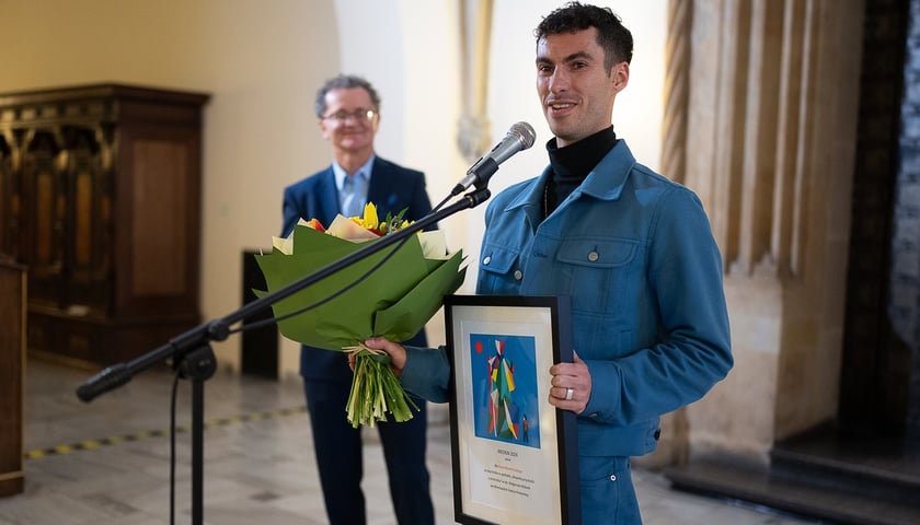 Eloy Moreno Gallego. Gala wręczenia Arlekinów 2024. Wrocław, 27.03.2024