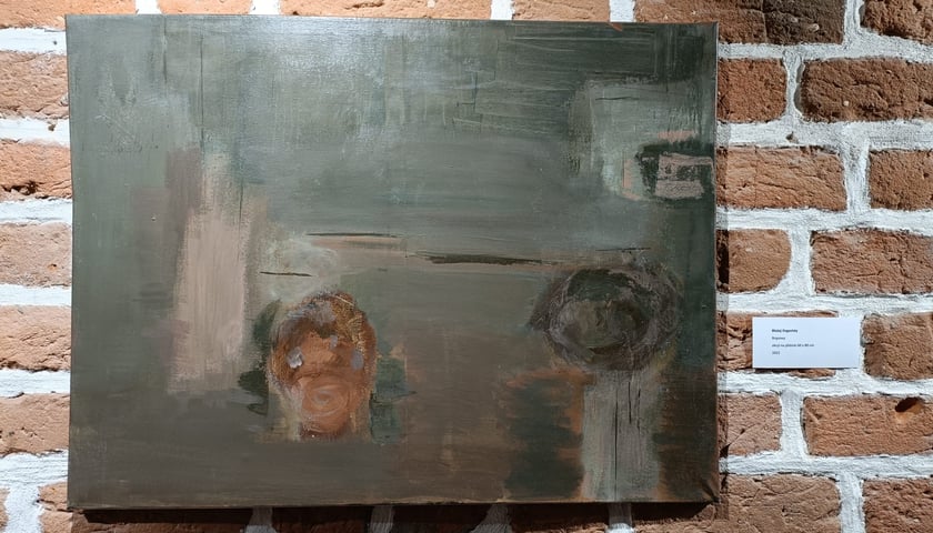 <p>Błażej Organisty, Brązowy, akryl na pł&oacute;tnie, 60 x 80 cm, 2022</p>