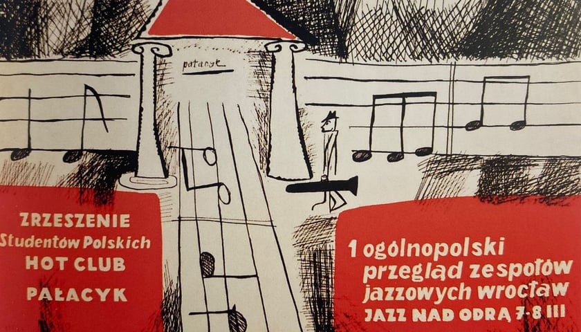 Powiększ obraz: Plakat 1. Jazzu nad Odrą