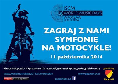 100 motocyklistów na World Music Days
