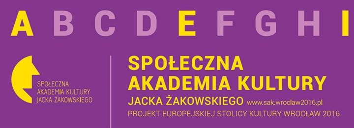 Plakat Społecznej Akademii Kultury