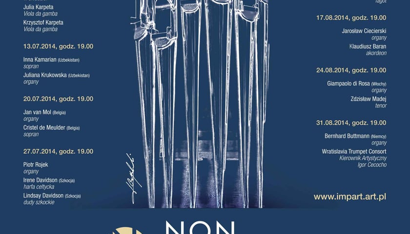 Wrocławskie Lato Organowe. Koncerty przez całe wakacje