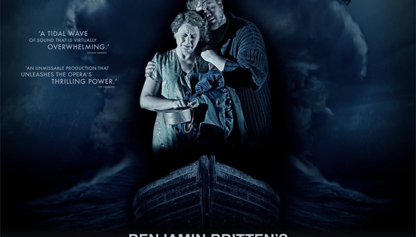 Peter Grimes z English National Opera plakat