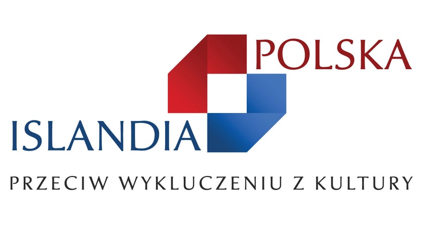 logo „Islandia i Polska przeciw wykluczeniu z kultury”