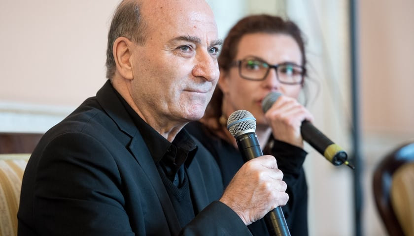 Theodoros Terzopoulos, reżyser teatralny i przewodniczący Międzynarodowego Komitetu Olimpiady Teatralnej