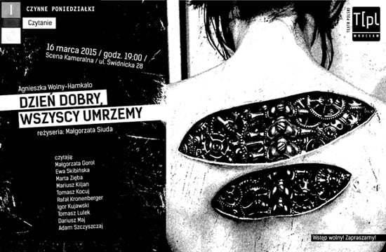 Wolny-Hamkało: „Dzień dobry, wszyscy umrzemy”