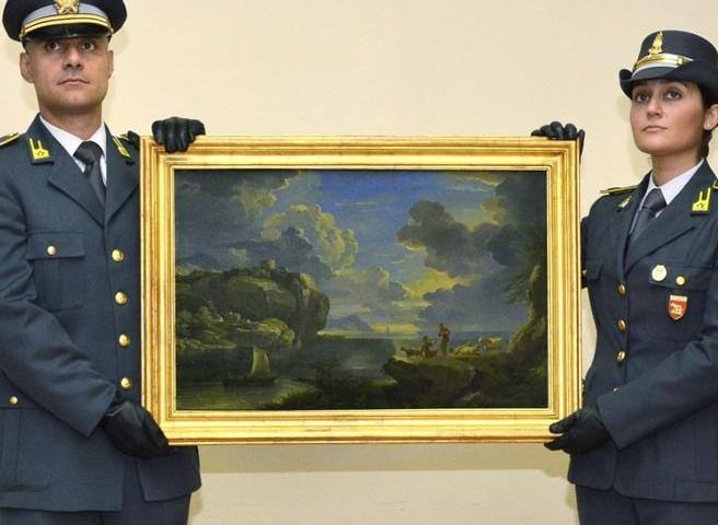 Guardia di Finaza z obrazem Pietera Muliera