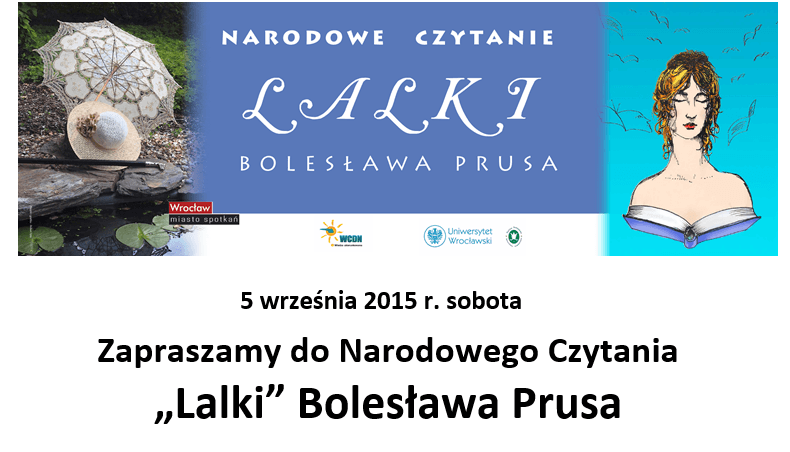 Narodowe Czytanie 2015, plakat