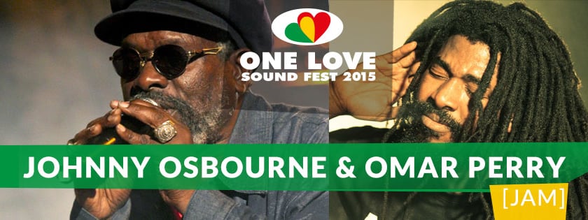Johnny Osbourne i Omar Perry, gwiazdy z Jamajki