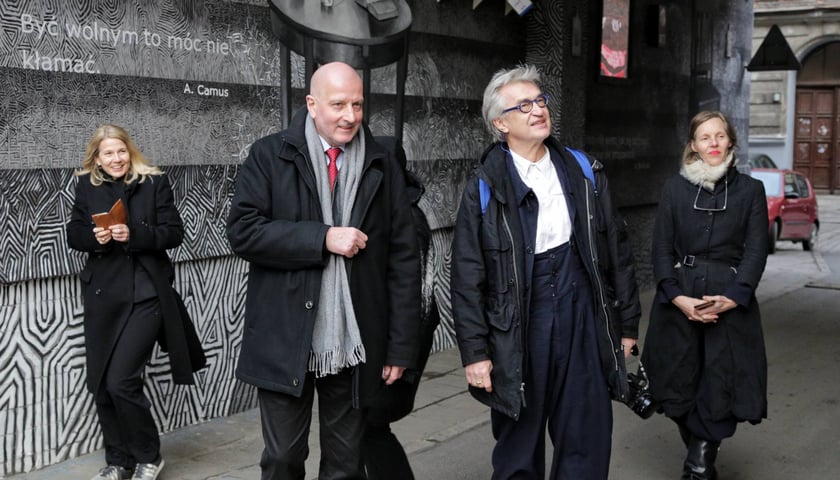 Rafał Dutkiewicz i Wim Wenders