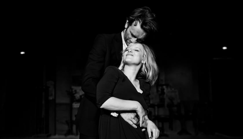 Joanna Kulig i Tomasz Kot na planie filmu "Zimna wojna"