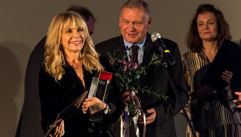 Rosanna Arquette, Roman Gutek i Urszula Śniegowska, dyrektor programowa AFF